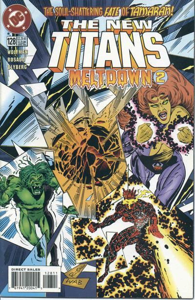 Cover for The New Titans (DC, 1988 series) #128