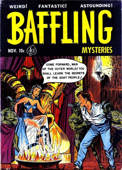 Cover for Baffling Mysteries (Ace Magazines, 1951 series) #5