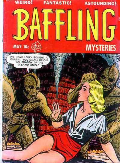 Cover for Baffling Mysteries (Ace Magazines, 1951 series) #8