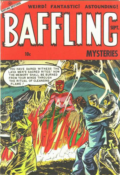 Cover for Baffling Mysteries (Ace Magazines, 1951 series) #17