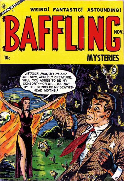 Cover for Baffling Mysteries (Ace Magazines, 1951 series) #18