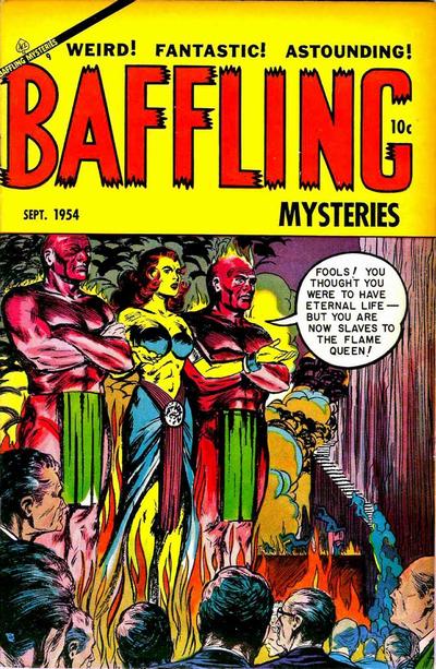 Cover for Baffling Mysteries (Ace Magazines, 1951 series) #22