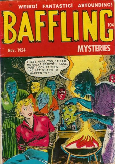 Cover for Baffling Mysteries (Ace Magazines, 1951 series) #23
