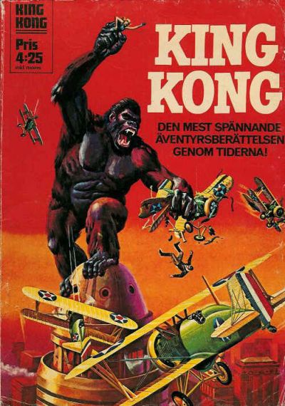 Cover for King Kong (Williams Förlags AB, 1970 series) #[1975]