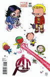 Cover Thumbnail for Avengers A.I. (2013 series) #1 [Marvel Babies Variant by Skottie Young]