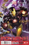 Cover for Iron Man (Marvel, 2013 series) #1 [Newsstand Edition by Greg Land]