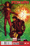 Cover Thumbnail for Iron Man (2013 series) #2 [Newsstand Edition by Greg Land]