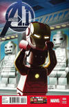 Cover for Avengers A.I. (Marvel, 2013 series) #4 [Lego Variant Cover by Leonel Castellani]