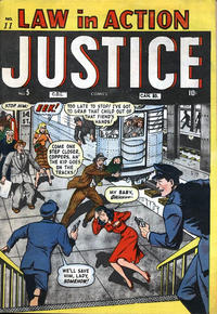 Cover Thumbnail for Justice Comics (Bell Features, 1948 ? series) #11 [5]