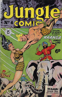 Cover Thumbnail for Jungle Comics (H. John Edwards, 1950 ? series) #4