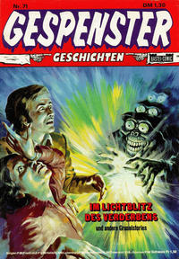 Cover Thumbnail for Gespenster Geschichten (Bastei Verlag, 1974 series) #71
