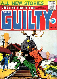 Cover Thumbnail for Justice Traps the Guilty (Arnold Book Company, 1954 ? series) #22