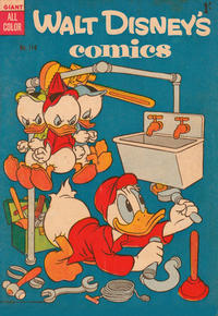 Cover Thumbnail for Walt Disney's Comics (W. G. Publications; Wogan Publications, 1946 series) #114