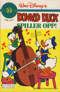 Cover Thumbnail for Donald Pocket (Hjemmet / Egmont, 1968 series) #35 - Donald Duck spiller opp! [2. opplag]