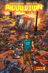 Cover Thumbnail for Absolution: Rubicon (Avatar Press, 2013 series) #2 [Wraparound Variant Cover by Daniel Gete]