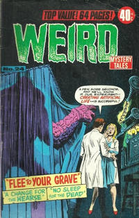 Cover Thumbnail for Weird Mystery Tales (K. G. Murray, 1972 series) #24