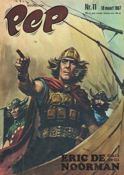 Cover for Pep (Geïllustreerde Pers, 1962 series) #11/1967