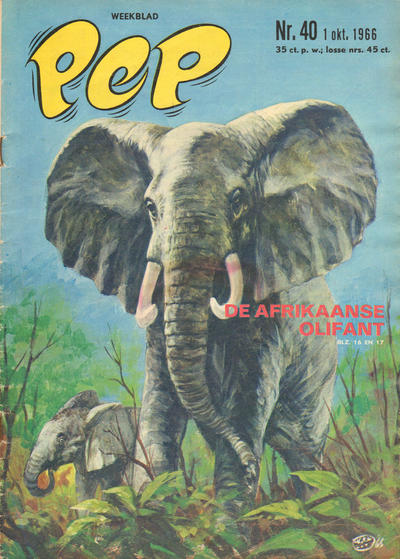 Cover for Pep (Geïllustreerde Pers, 1962 series) #40/1966