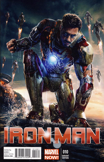 Cover for Iron Man (Marvel, 2013 series) #10 [Movie]
