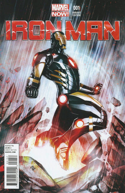 Cover for Iron Man (Marvel, 2013 series) #1 [Variant Cover by Adi Granov]