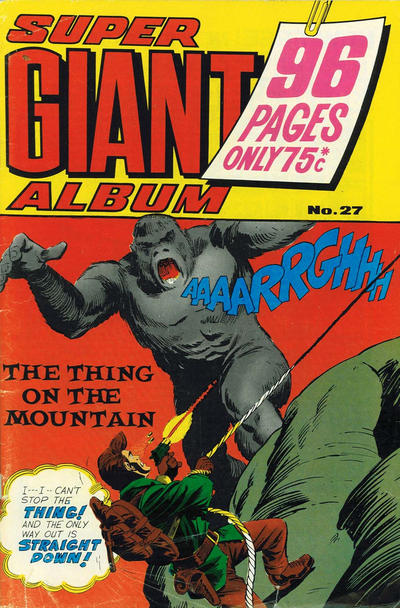 Cover for Super Giant Album (K. G. Murray, 1976 series) #27