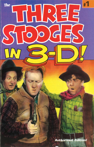Cover for The Three Stooges in 3-D (Malibu, 1991 series) #1