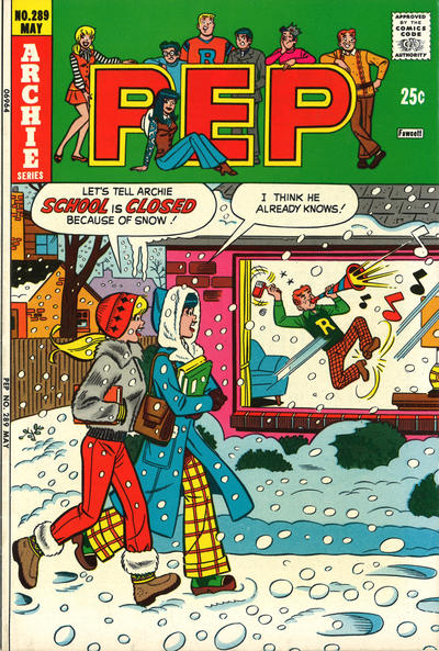 Cover for Pep (Archie, 1960 series) #289
