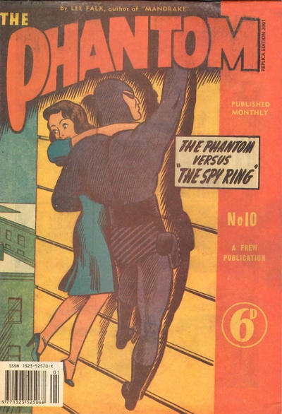 Cover for The Phantom (Frew Publications, 1948 series) #10 [Replica edition]