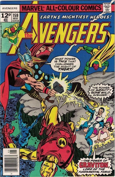 Cover for The Avengers (Marvel, 1963 series) #159 [Regular Edition]