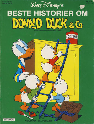 Cover for Walt Disney's Beste Historier om Donald Duck & Co [Disney-Album] (Hjemmet / Egmont, 1978 series) #10