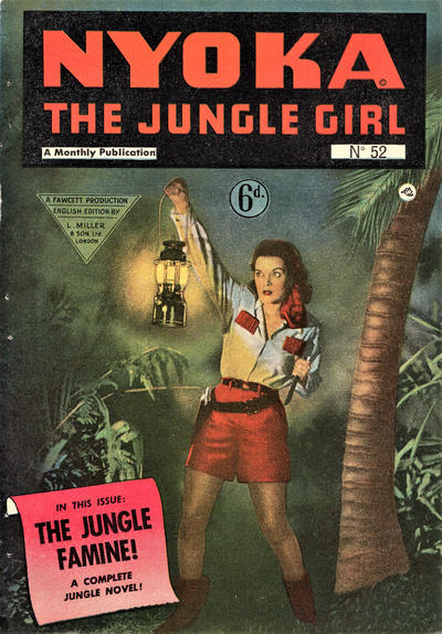 Cover for Nyoka the Jungle Girl (L. Miller & Son, 1951 series) #52