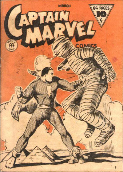 Cover for Captain Marvel Comics (Anglo-American Publishing Company Limited, 1942 series) #v2#3