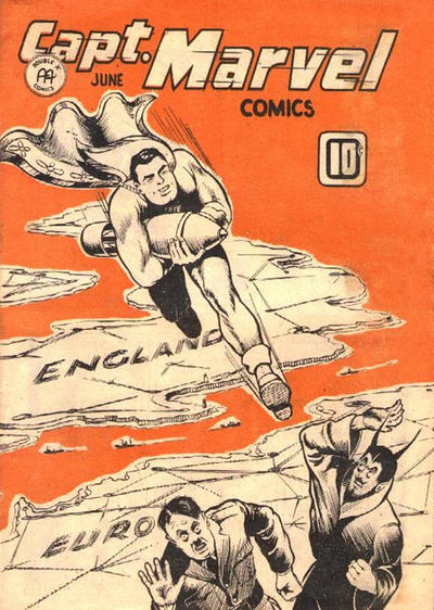 Cover for Captain Marvel Comics (Anglo-American Publishing Company Limited, 1942 series) #v2#6