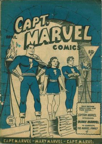 Cover for Captain Marvel Comics (Anglo-American Publishing Company Limited, 1942 series) #v2#4
