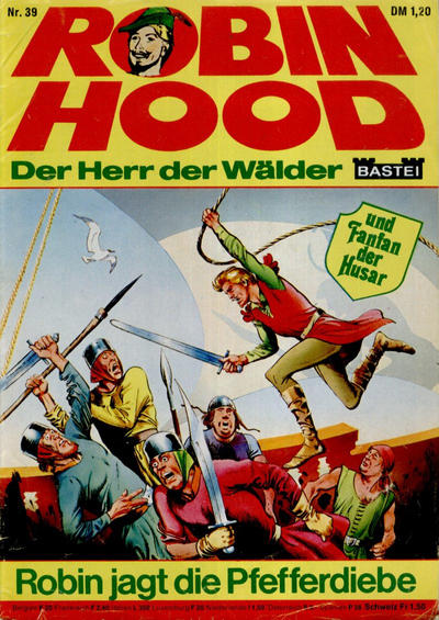 Cover for Robin Hood (Bastei Verlag, 1973 series) #39