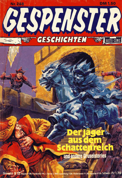 Cover for Gespenster Geschichten (Bastei Verlag, 1974 series) #288