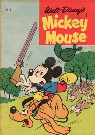 Cover for Walt Disney's Mickey Mouse (W. G. Publications; Wogan Publications, 1956 series) #79
