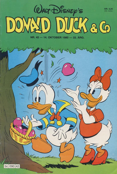 Cover for Donald Duck & Co (Hjemmet / Egmont, 1948 series) #42/1980