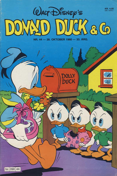 Cover for Donald Duck & Co (Hjemmet / Egmont, 1948 series) #44/1980