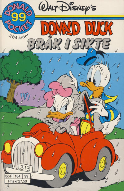 Cover for Donald Pocket (Hjemmet / Egmont, 1968 series) #99 - Donald Duck Bråk i sikte [1. opplag]