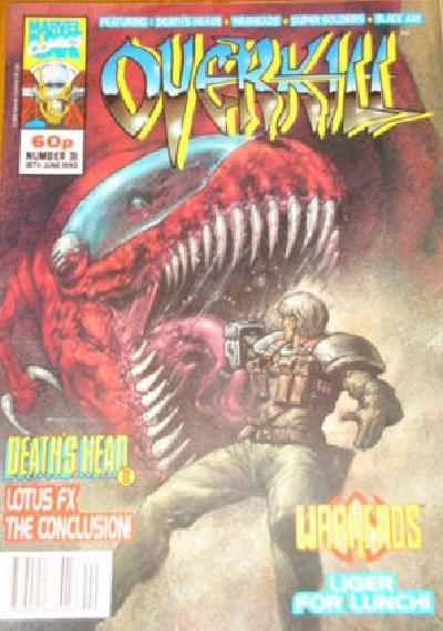 Cover for Overkill (Marvel UK, 1992 series) #31