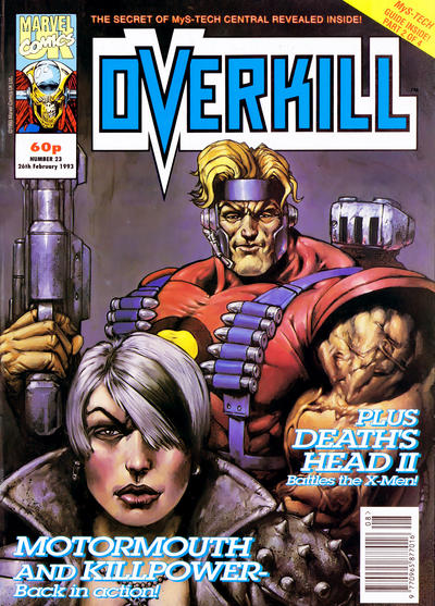 Cover for Overkill (Marvel UK, 1992 series) #23