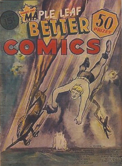 Cover for Better Comics (Maple Leaf Publishing, 1941 series) #v1#8