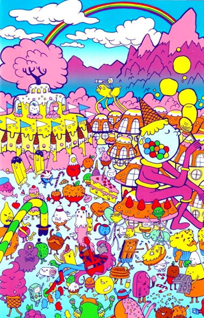 Cover for Adventure Time (Boom! Studios, 2012 series) #16 [Bleeding Cool Awards Exclusive Cover - Kris Mukai]