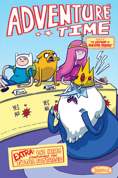 Cover for Adventure Time (Boom! Studios, 2012 series) #16 [Florida Supercon Exclusive Cover - Mad Rupert]