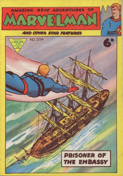 Cover for Marvelman (L. Miller & Son, 1954 series) #304