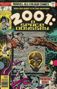 Cover for 2001, A Space Odyssey (Marvel, 1976 series) #1 [British]