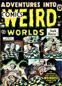 Cover Thumbnail for Adventures into Weird Worlds (Thorpe & Porter, 1952 series) #1