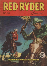 Cover Thumbnail for Red Ryder Comics (World Distributors, 1954 series) #40