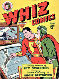 Cover Thumbnail for Whiz Comics (L. Miller & Son, 1950 series) #89